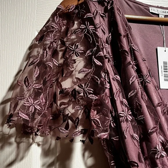 Baltic Born Mauve Floral Maxi Dress - Picture 4 of 6